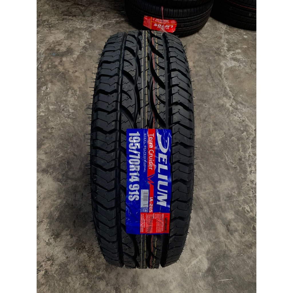 Jual DELIUM TERRA CRUISER AT Ukuran 195/70 R14 BAN MOBIL SEMI OFFROAD ...