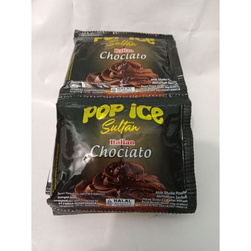 Jual pop ice cokelat sultan | Shopee Indonesia