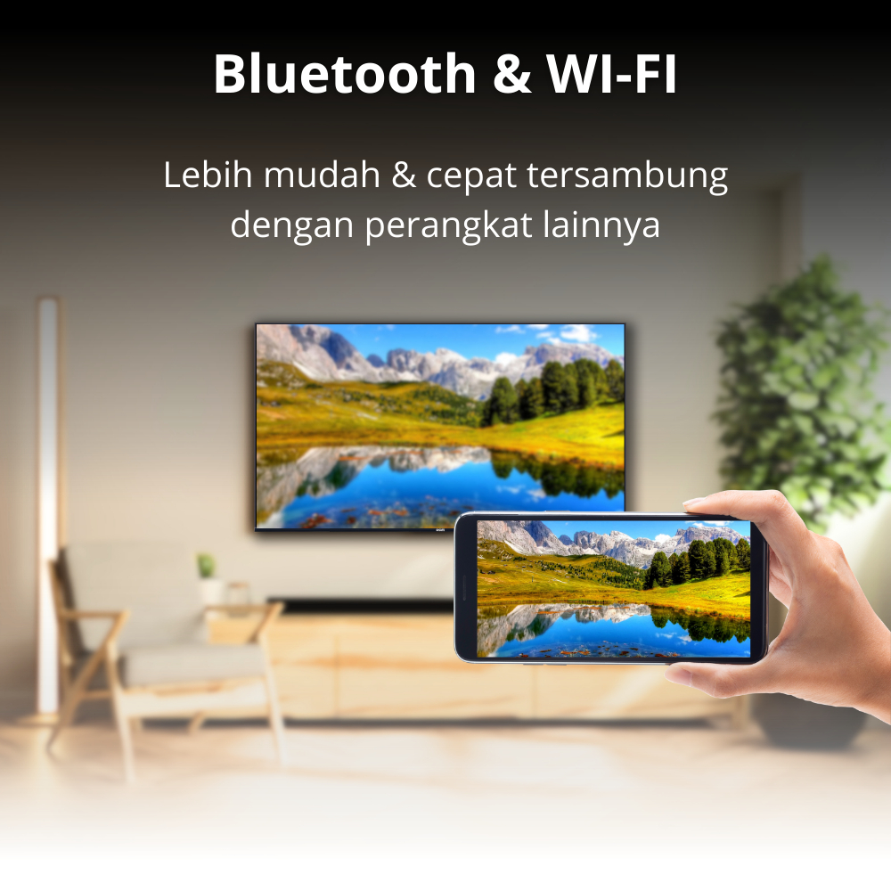 Jual AKARI Smart Android TV 32 inch Bluetooth AT-5532B ( LED TV 32 Inch ...
