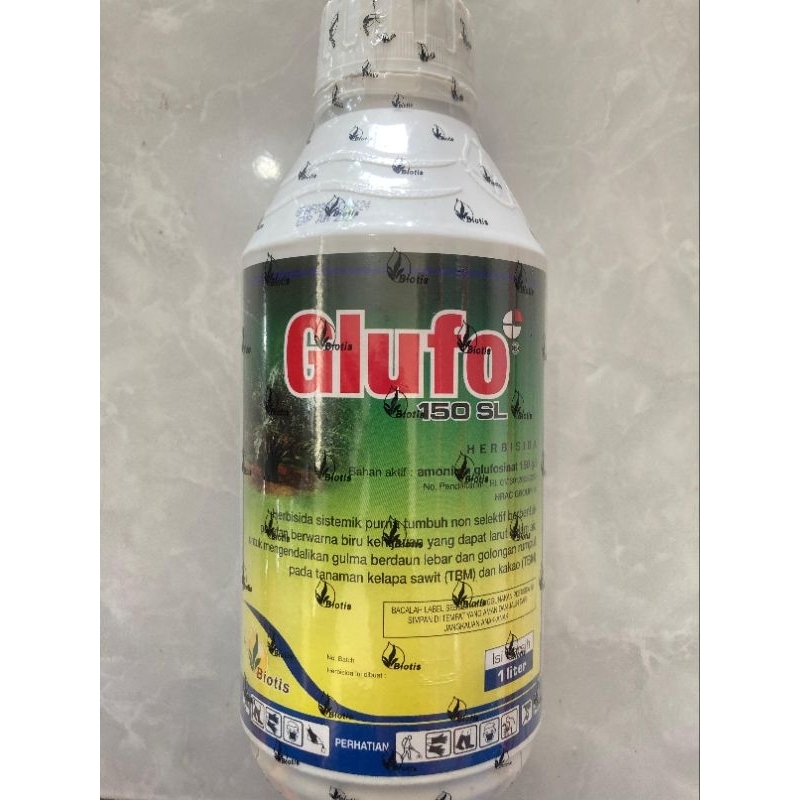 Jual HERBISIDA GLUFO BASMI RUMPUT LULANGAN RACUN RUMPUT ISI 1 LITER ...