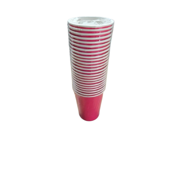 Jual Paper Cup Warna Merah Muda/Pink Paper Cup/Gelas Kertas Warna Pink ...