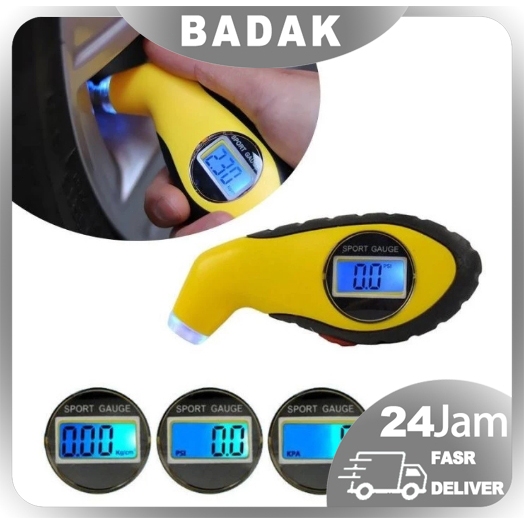 Jual Manometer alat ukur Tekanan angin Ban motor mobil Digital Tire ...
