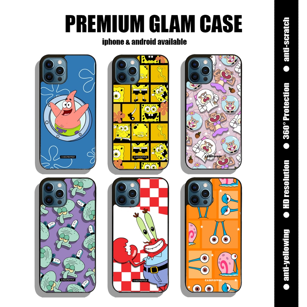 Jual Casepopper Premium Spongebob Glossy Case iPhone Android