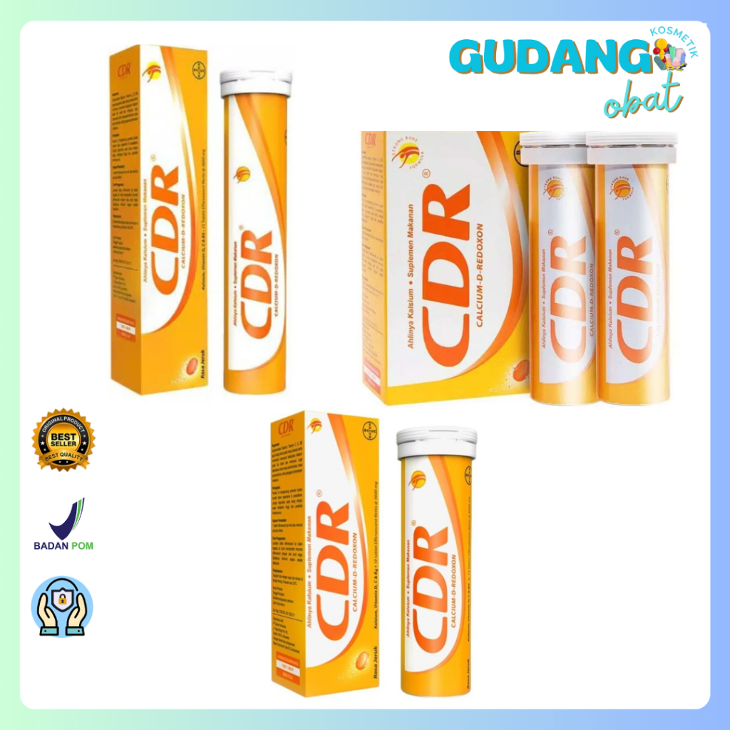Jual CDR Calcium D Redoxon - Kalsium, Vitamin C | Shopee Indonesia