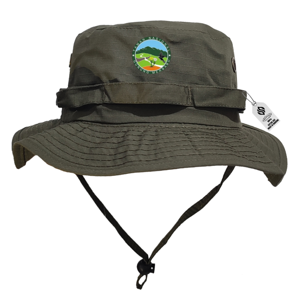 Jual Topi Rimba Sablon Taman Nasional Gunung Merbabu, Topi gunung Keren ...