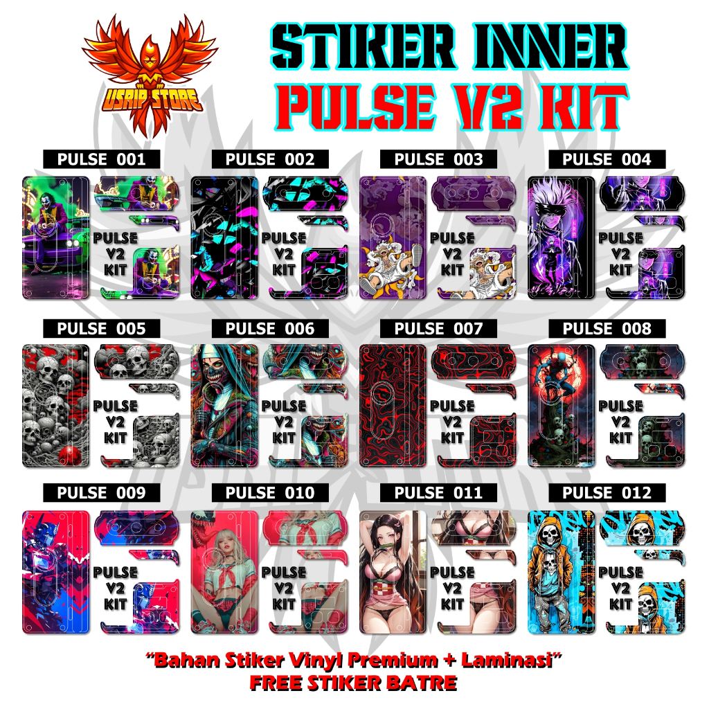 Jual Stiker Inner Pulse V2 Kit | Shopee Indonesia