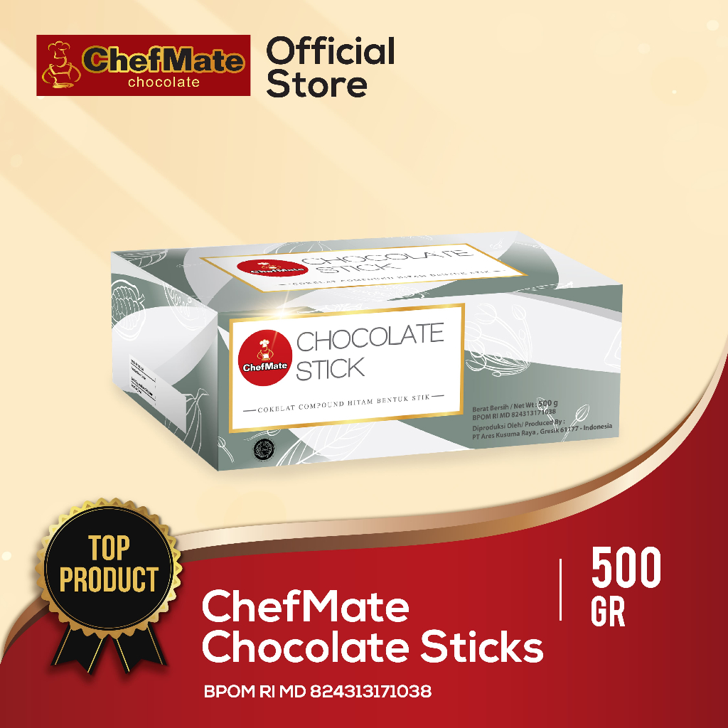 Jual CHEFMATE CHOCOLATE STICK 500 GR READY STOCK | Shopee Indonesia