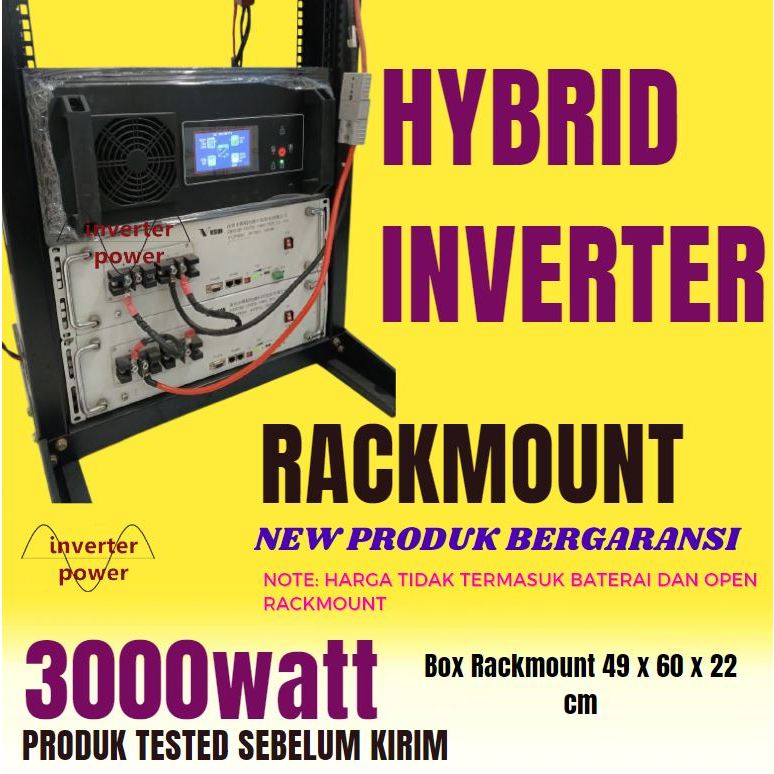 Jual Inverter 3000W 48V Rack mount Offgrid 3Kw Metode Low Frequency ...