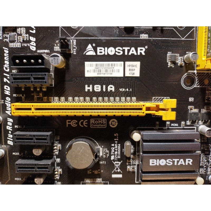 Jual mobo biostar h81a + proc i5 4670 3.5ghz + ram 8gb | Shopee Indonesia