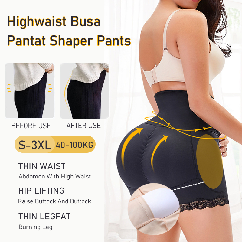 Jual Celana Busa Pantat Wanita Pembesaran Bokong CD Pantat Palsu 