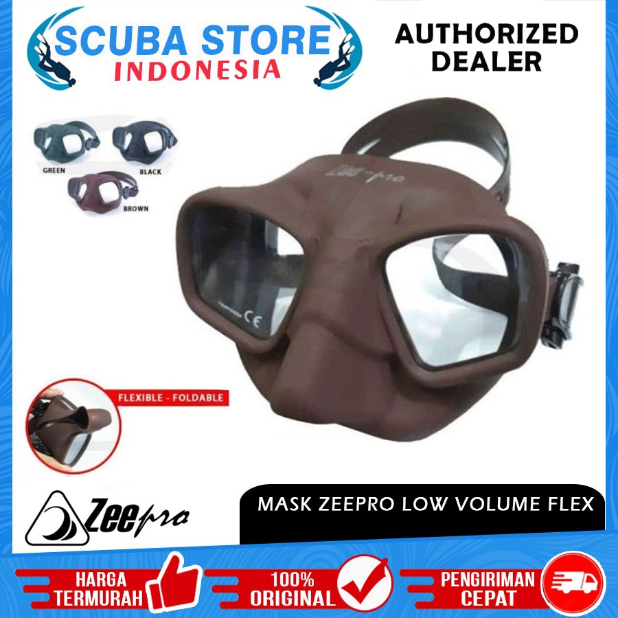 Jual Mask Zeepro Flex Low Volume Tempered Glass Masker Selam Kacamata ...