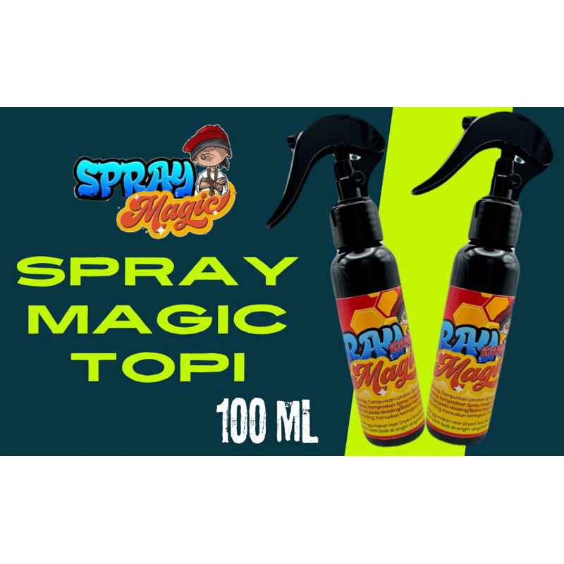 Jual Spray Magic Topi - Spray Reshape 100ml | Shopee Indonesia