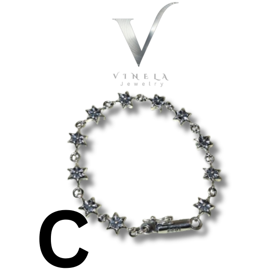 Jual CHROME BRACELETS STERLING SILVER ASLI(S925) Shopee Indonesia