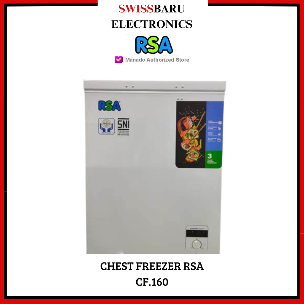 Jual MANADO - CHEST FREEZER RSA CF.160 | Shopee Indonesia