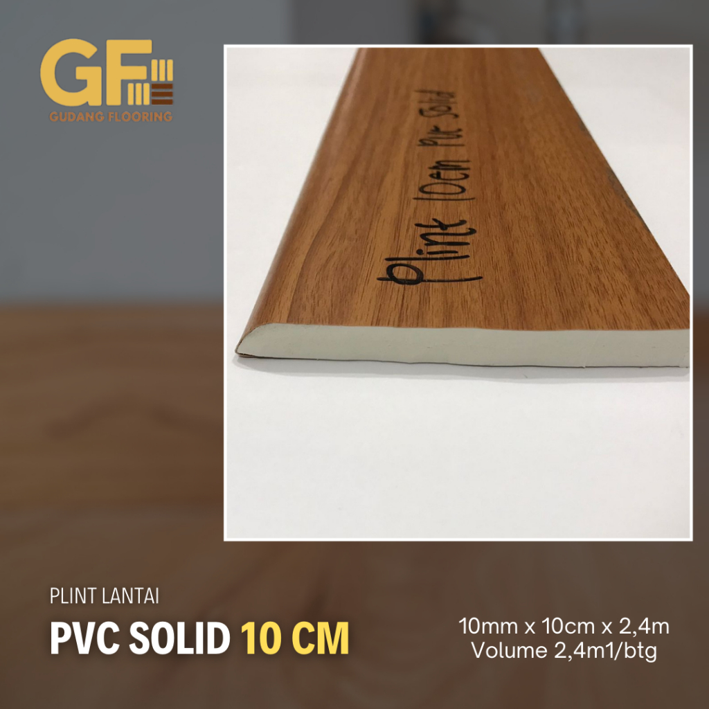 Jual List Plint PVC SOLID / Plin Lantai Spc, Vinyl / PLIN PADAT 10cm ...