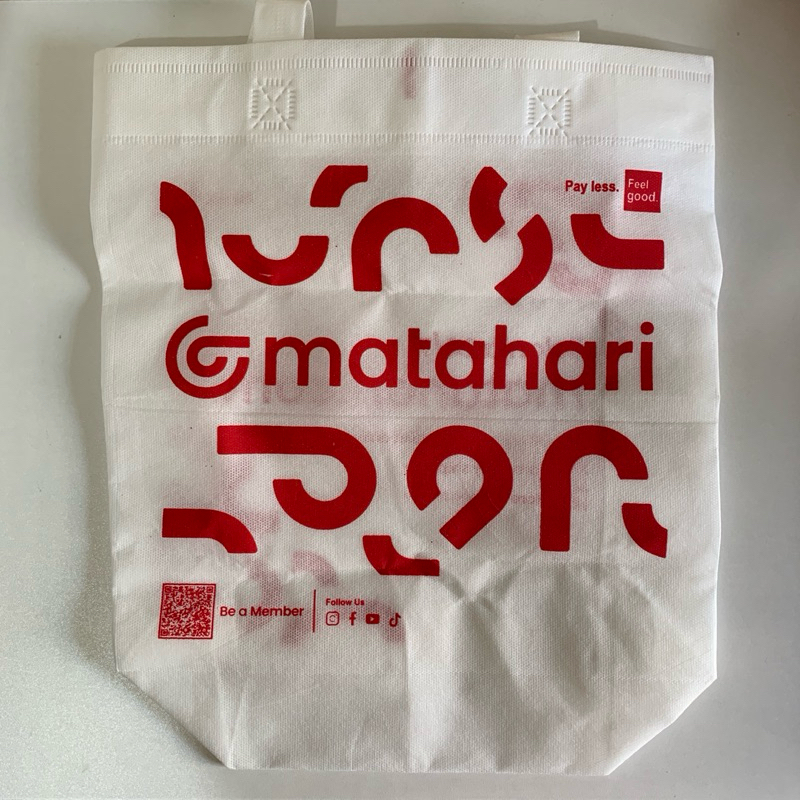 Jual Tas Spunbond Roti O, Matahari, Nitori, Feel Matcha, Tresemme, Hush ...