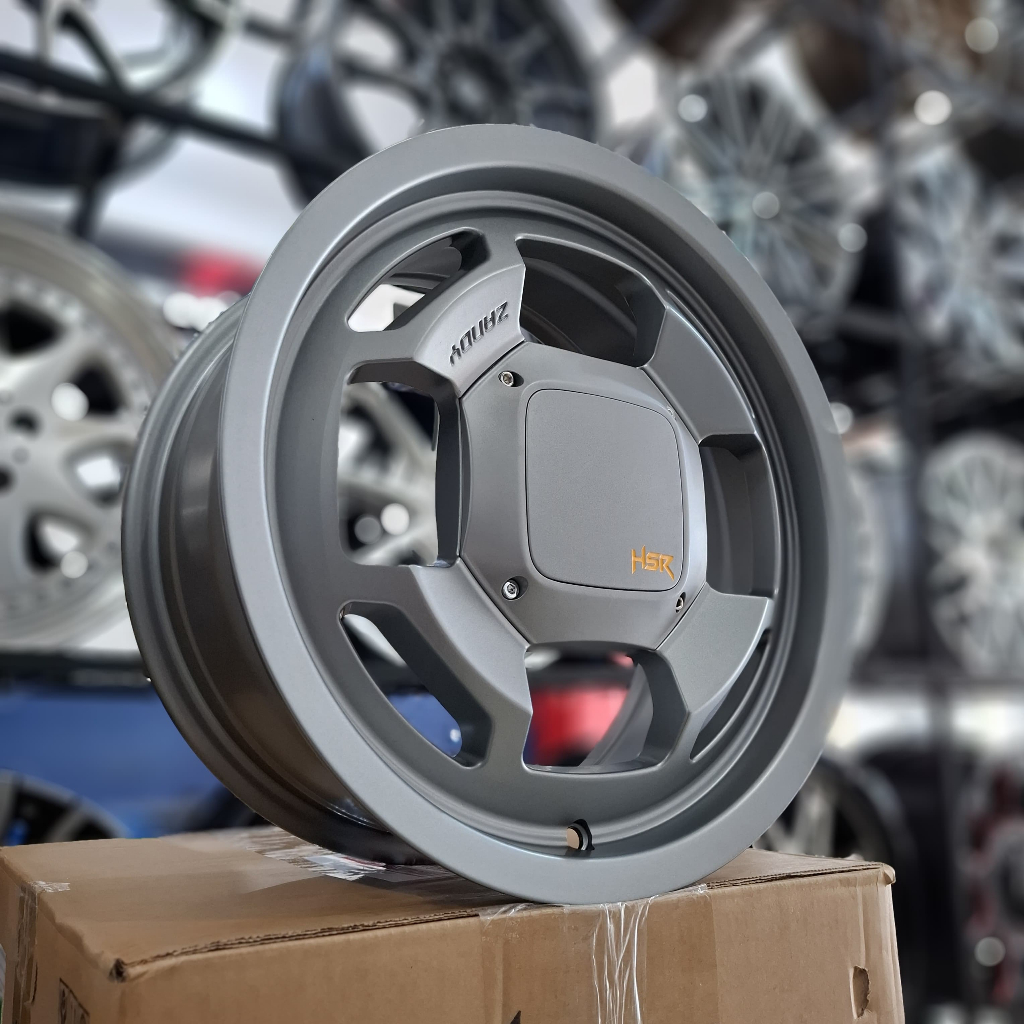 Jual Velg racing HSR ZANDY R15 untuk mobil brio, soluna, swift, dll ...