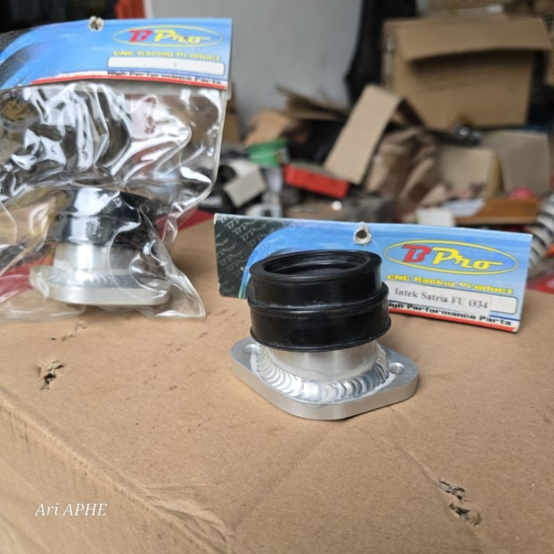 Jual intake manifole BPRO satria fu 150 ukuran 34mm 34 MM intek manipol ...