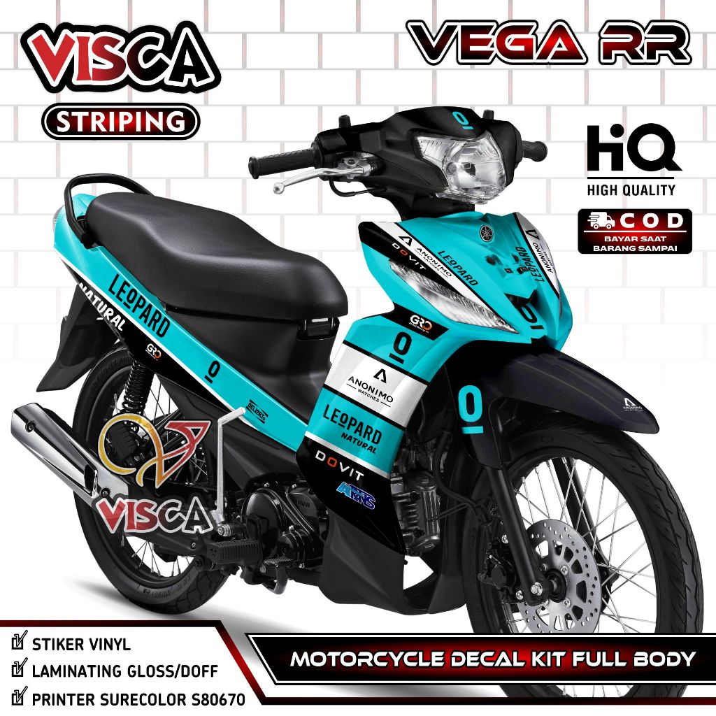 Jual Decal Vega RR Full Body - Stiker Vega RR Fullbody - Dekal Yamaha ...