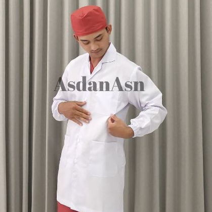 Jual [ JASLAB ] Jas Laboratorium Lengan Panjang atau Pendek nyaman ...