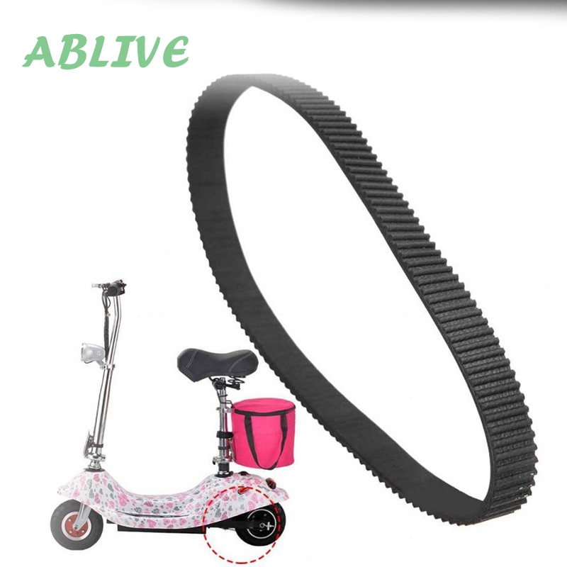 Cosyhat 1 Correa de transmisión Dentada de Goma HTD 384-3M-12 Escooter Scooter Eléctrico 384mm de Longitud