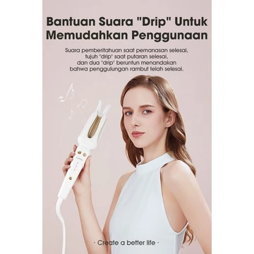SAMONO Catokan Curly Automatic Catokan Keriting Keramik SW HC10 BATAM