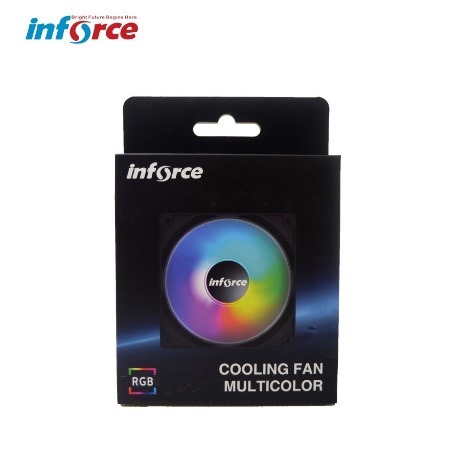 Jual INFORCE COOLING FAN CASING 120MM 12 CM RGB CPU COOLER | Shopee ...