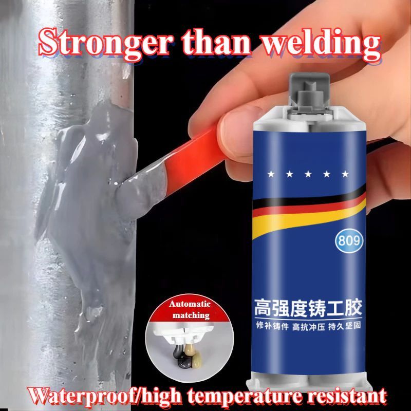 Jual Lem AB 100ml Epoxy Lem Las Besi Tahan Panas Lem Metal Repair Metal ...