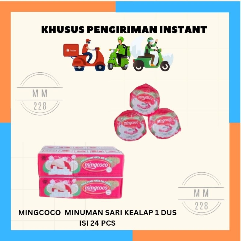 Jual MINGCOCO MINUMAN SARI KELAPA | Shopee Indonesia