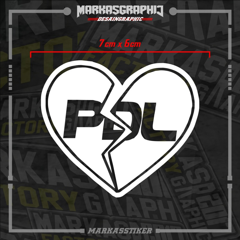 Jual stiker pdl love Harga Terbaik & Termurah Mei 2026 | Shopee Indonesia