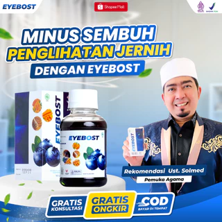 Eyebost Vitamin Mata Original Bantu Mengobati Masalah Mata Obat Mata Katarak Minus Silinder Mata Panda Eyebost 100% Asli