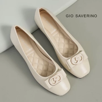 Gio Saverino Sepatu Korea Flat Shoes Wanita Boston