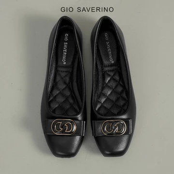 Gio Saverino Sepatu Korea Flat Shoes Wanita Boston