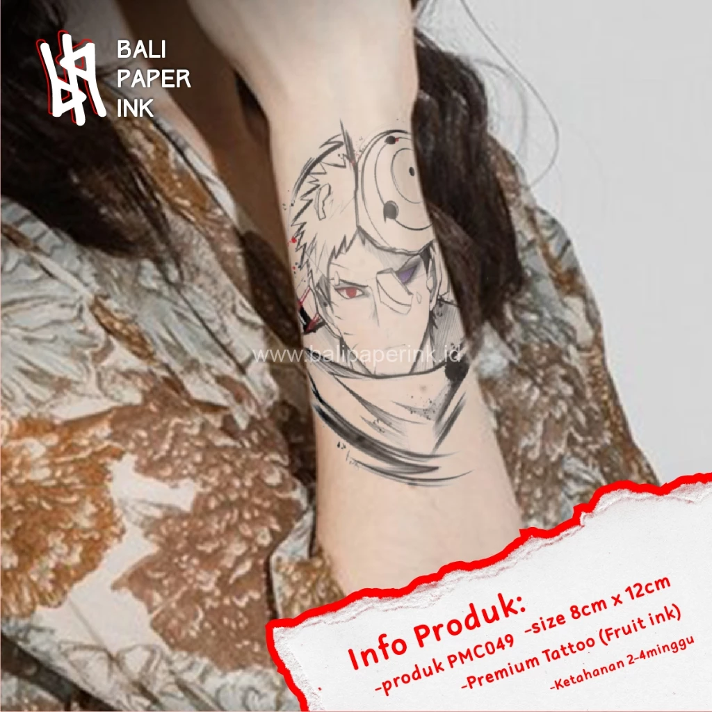 Tinta Sementara Premium Semicolon Buah Bali Paper Ink PMT115 untuk Tato Temporer