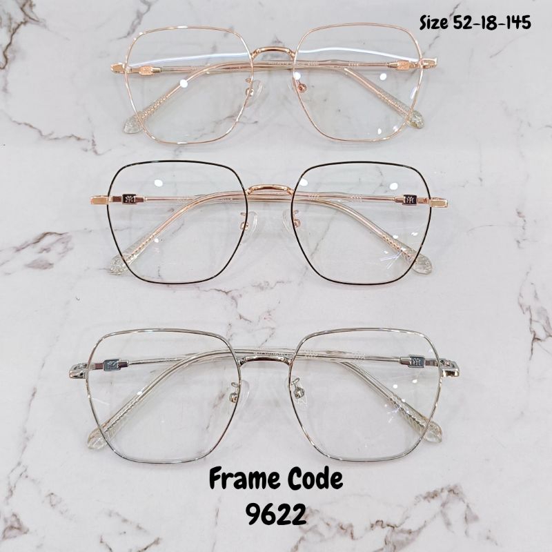 Jual Kacamata Model Kotak Kode Frame 9622 | Shopee Indonesia