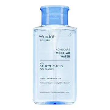 WARDAH MICELLAR WATER SERIES ( Acne Care Micellar Cleansing Tone Up Oil Infused Micellar)