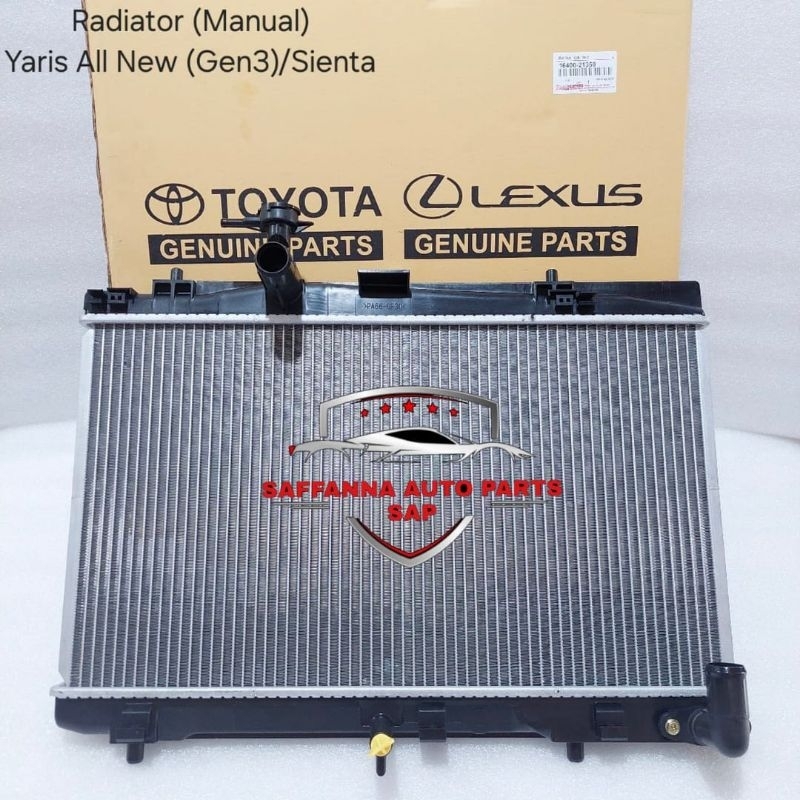 Jual RADIATOR ASSY MANUAL TOYOTA ALL NEW YARIS GEN 3 SIENTA ORI ...