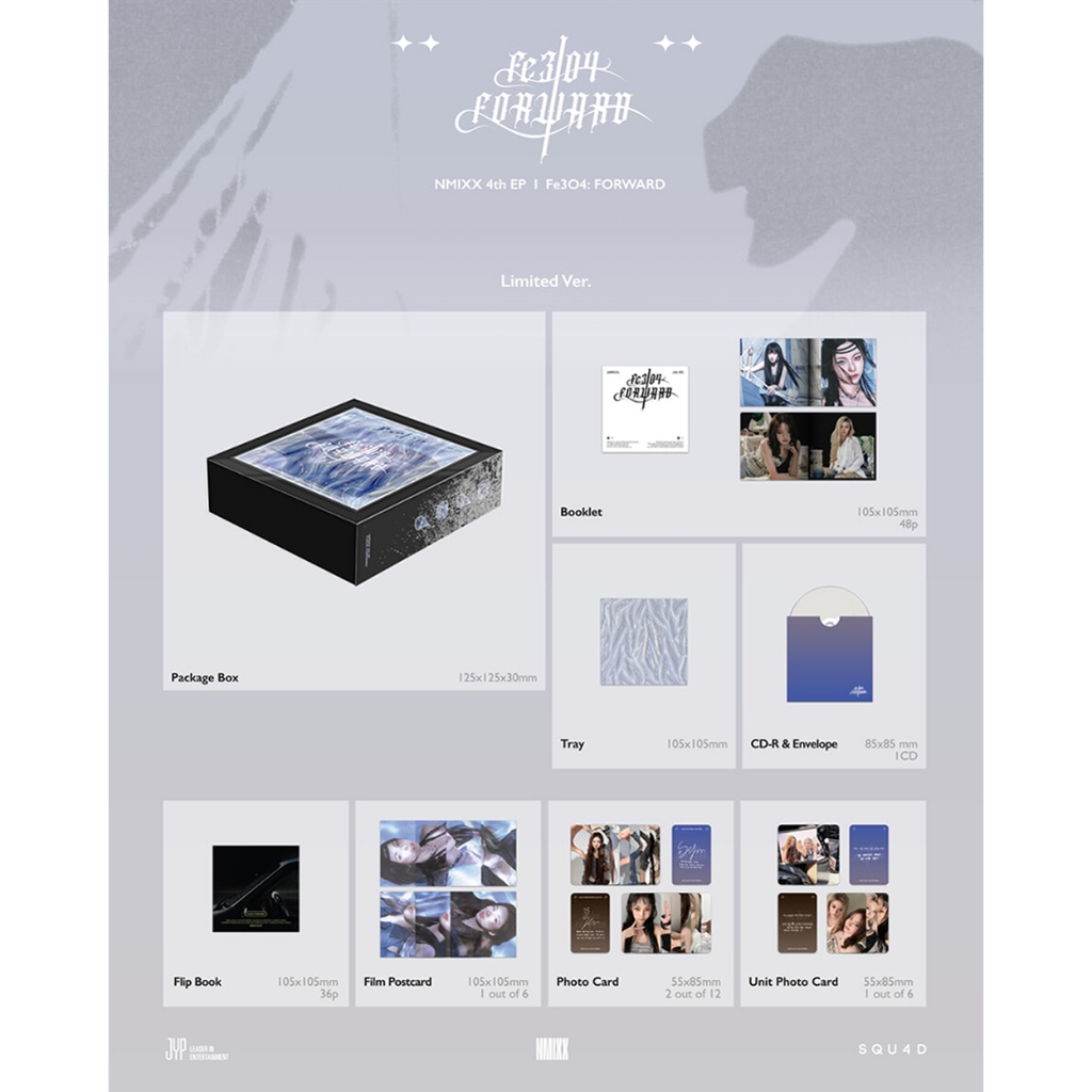 Jual [+JYP Shop Gift] NMIXX - 4th EP [ Fe3O4: FORWARD