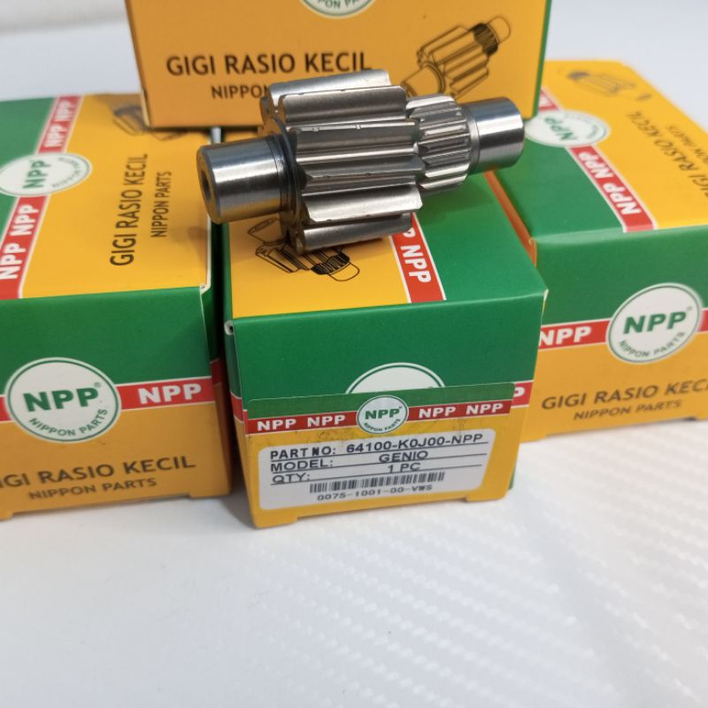 Jual Gigi rasio komplit Genio, Beat LED 2020, gigi rasio besar, gigi ...