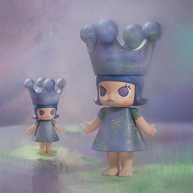Jual POP MART MEGA ROYAL MOLLY 1000% Monet-Les Nymphéas Limited