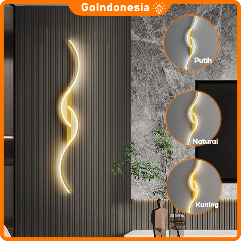 Jual Lampu LED Dinding Minimalis 3Warna – Diskon 50% aesthetic hias ...
