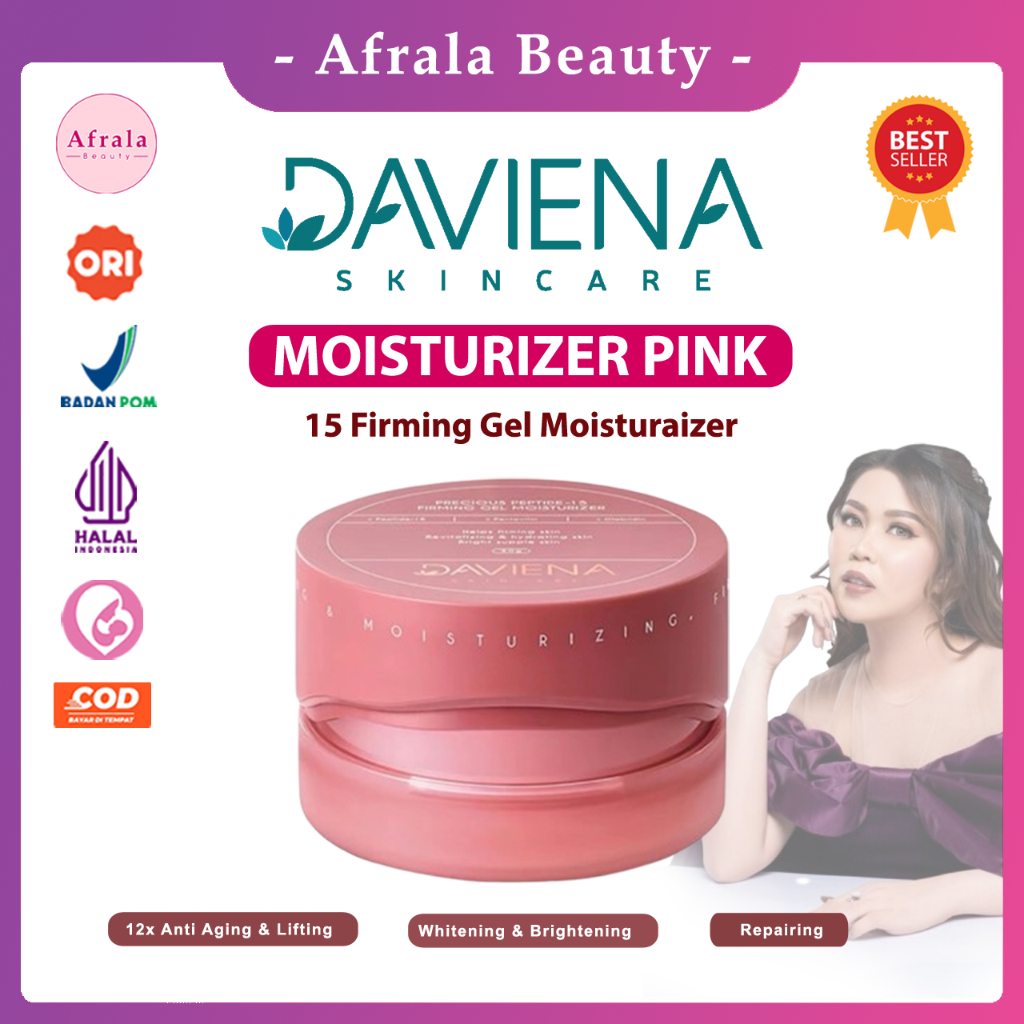 Jual DAVIENA Moisturizer Pink MOISTURIZER FIRMING GEL DAVIENA KALBAR