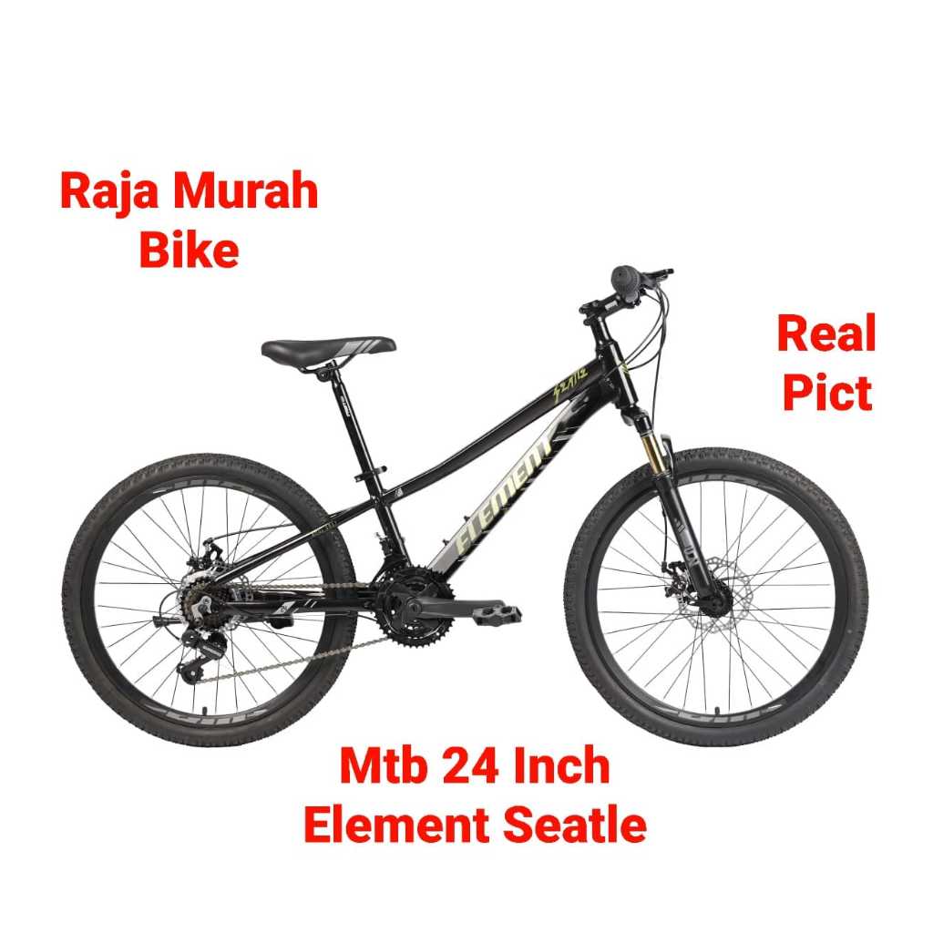Jual Sepeda Gunung MTB 24 Inch Element Seatle Sepeda MTB Element Seatle ...
