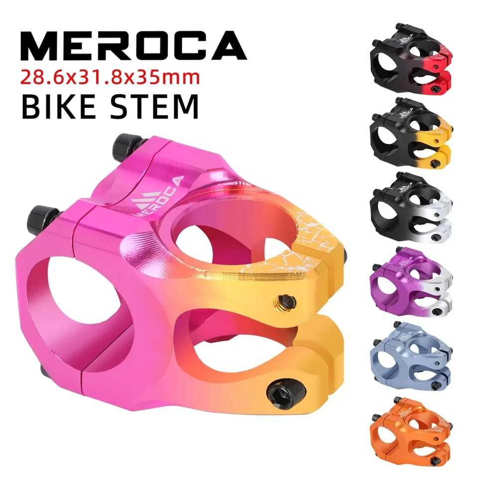 Jual Stem Pendek Meroca 31.8 x 35 mm Colorfull Gradasi clamp oversize ...