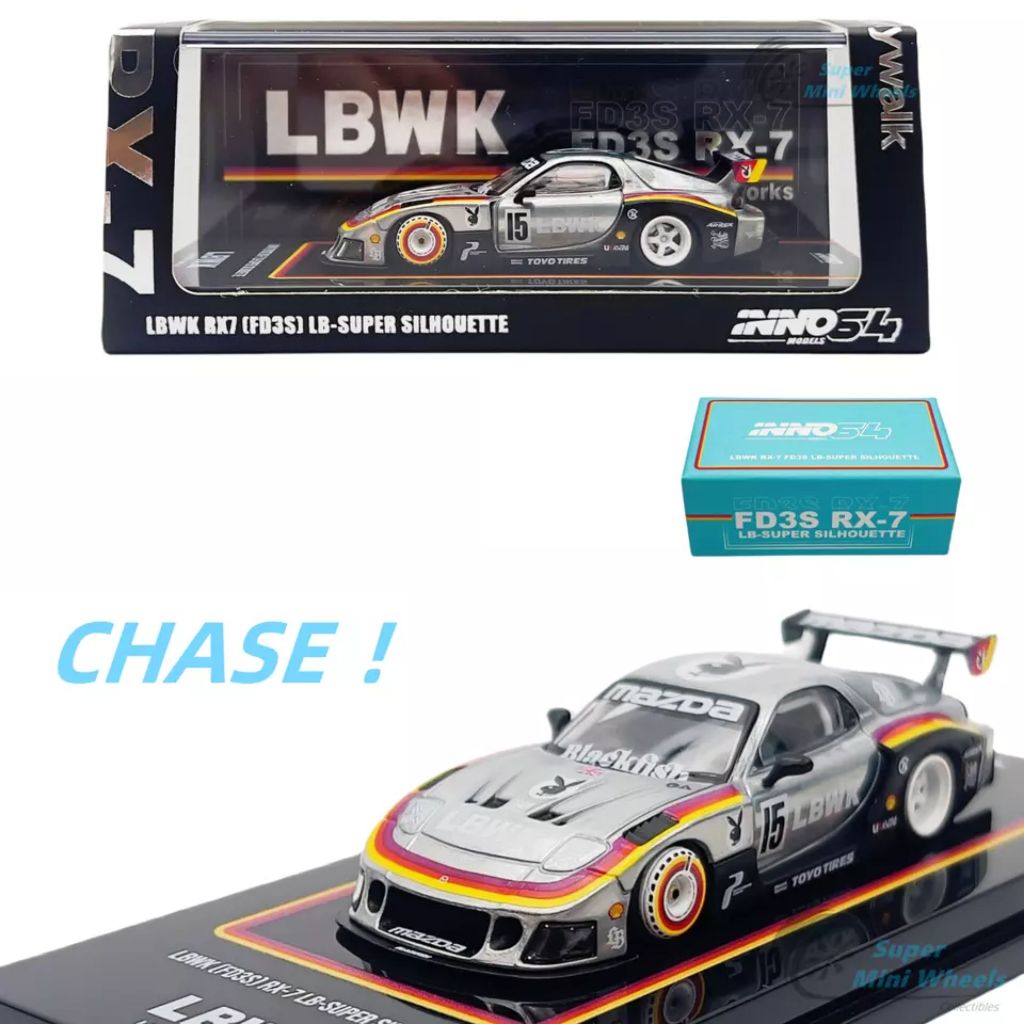 Jual INNO LBWK RX-7 (FD3S) LB-SUPER SILHOUETTE HEC CHASE | Shopee Indonesia
