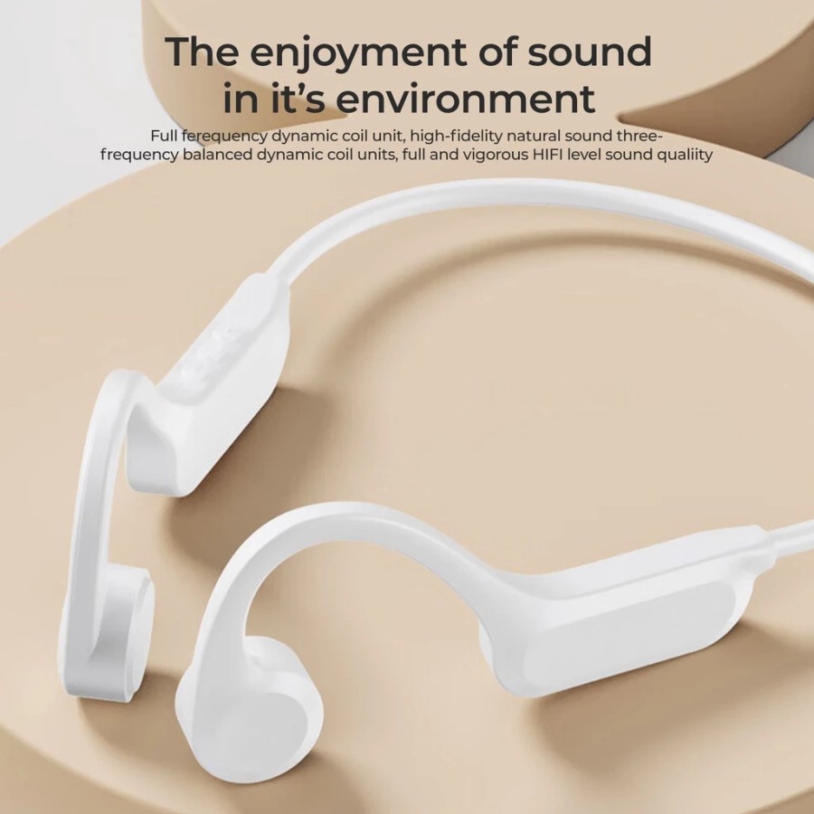 Jual KIIP Wireless DTS10 Headset Bluetooth 5.3 Bone Conduction Earphone ...