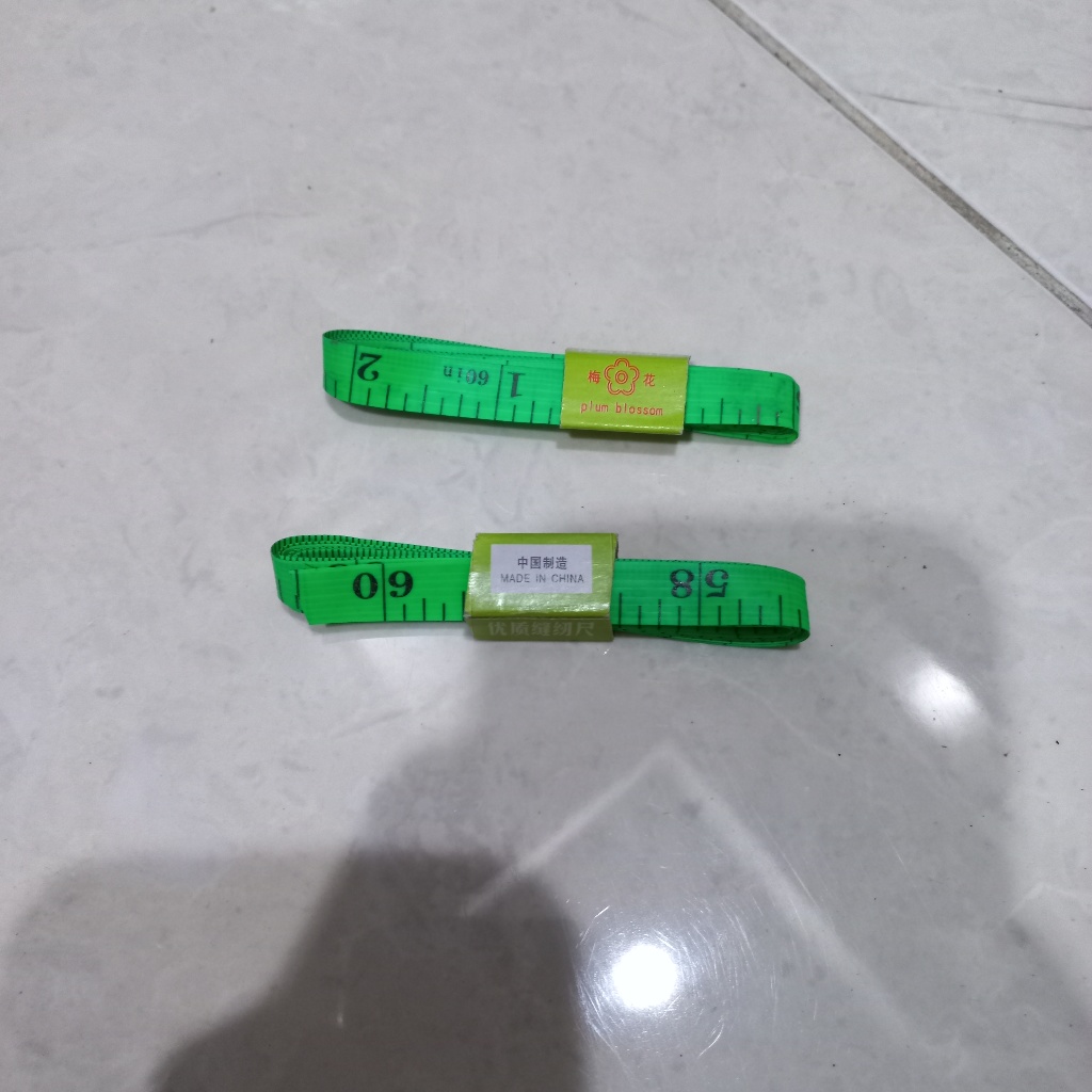 Jual Meteran baju meteran jahit meteran mini gulung pengukur warna ...