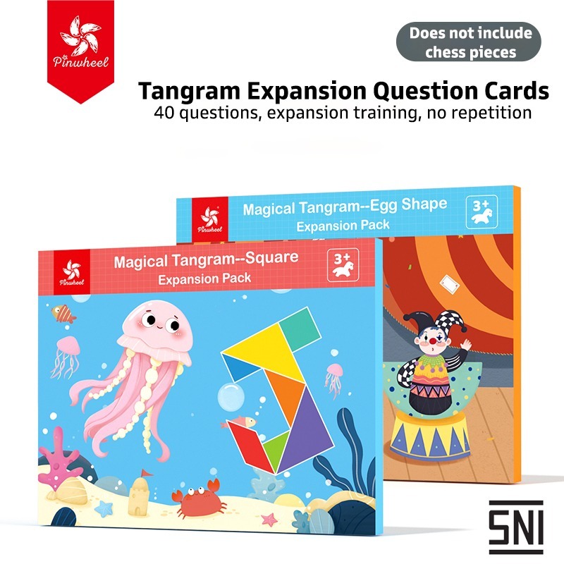 Jual Pinwheel Magical Tangram Expansion Question Cards Mainan Edukasi ...