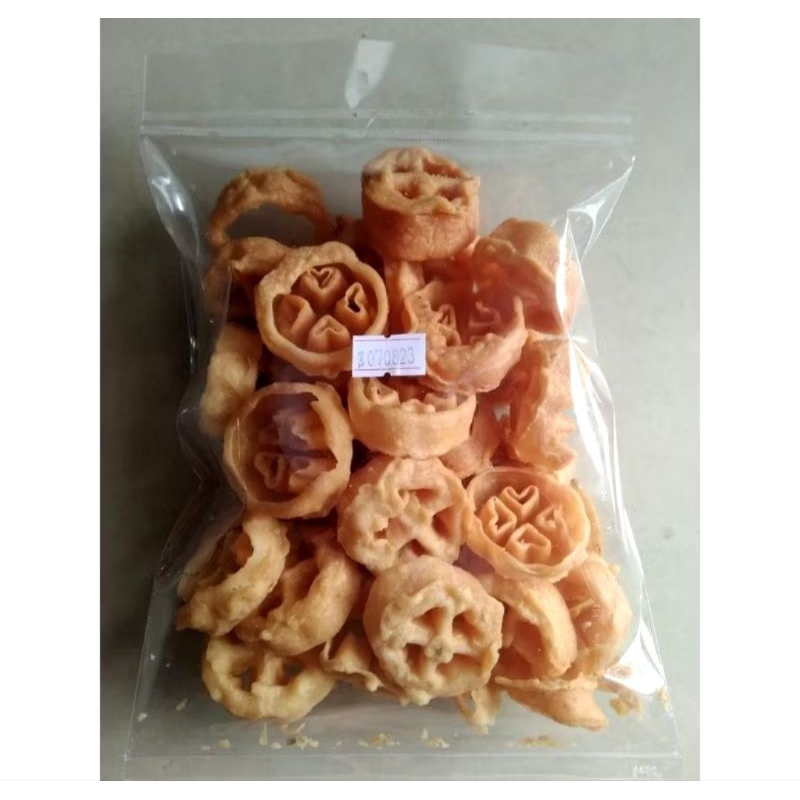 Jual 100GR kembang goyang mini || jajan enak dan renyah || snack ...