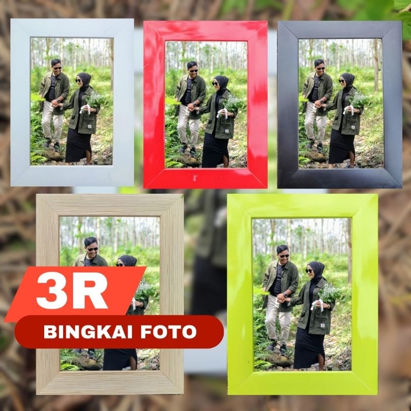 Jual BINGKAI FOTO 3R | FRAME PIGURA FOTO 3R MINIMALIS | Shopee Indonesia